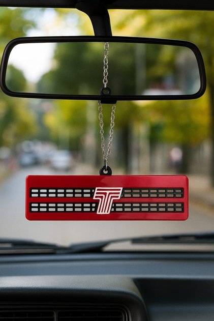 Tofaş Plexiglass Shutter Ornament Red