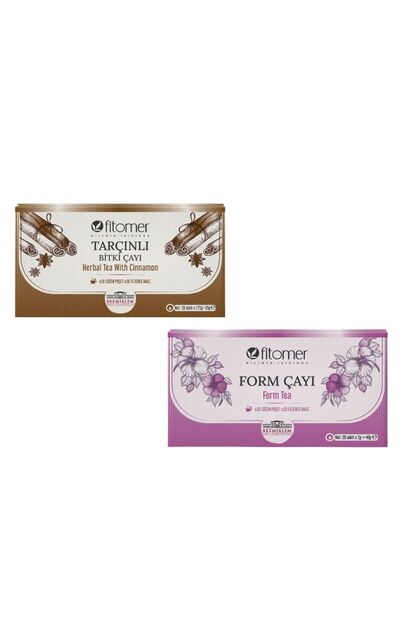 Günlük 2'li Çay Seti ( Form ve Tarçınlı 20 li Paket)
