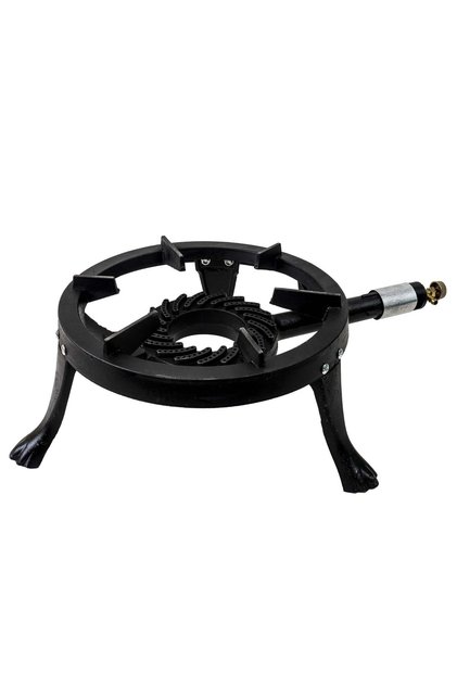 Arzător rotund, pirotehnică din fontă, diametru 33 cm / ZTS 5442