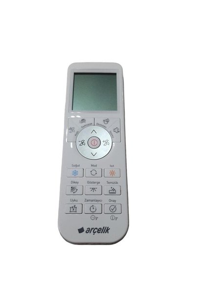 ile uyumlu 5401552301 İnverter Klima Kumandası-Siyah Modelede Uyar