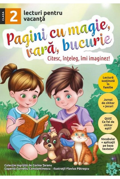 Pagini cu magie, vara, bucurie. Lecturi pentru vac