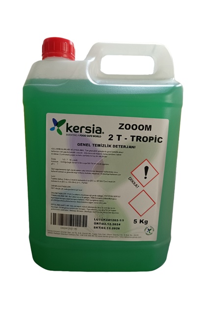 ZOOOM 2 T Tropic Genel Temizlik Deterjanı 5 KG