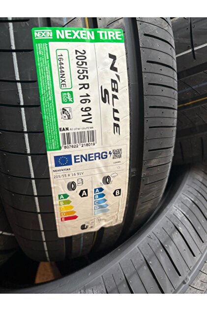 Nexen 205/55R16 91V N'BLUE S 2025 ÜRETİM YAZ LASTİĞİ (A / B ETİKET