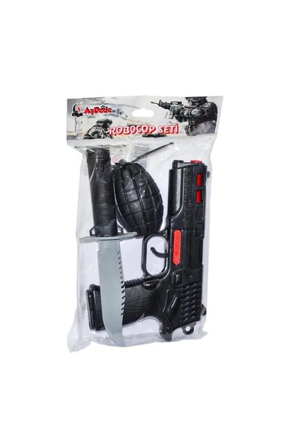 Mey İthalat® 114 Robocop Silah Oyun Seti -Ay