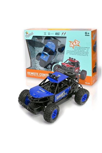 Rechargeable 1:18 Scale Drift RC Cars, 4WD 2.4 Ghz All Terrains Electric Alloy Off Road Rc Toy Car