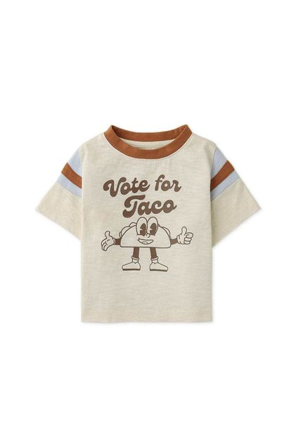 Boys' Short Sleeve Newborn T-Shirt with Front Print