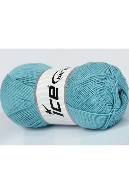 4X100G. Amigurumi Pure Cotton Cotton Cyan Bebe, Summer Yarns, Cotton, Crochet, Plain Yarns