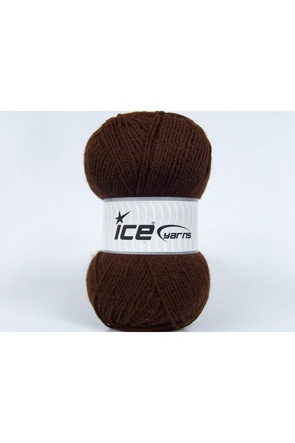 Lot of 4 X 100Gr Skeins Ice Yarns Gonca Hand Knitting Yarn Chestnut