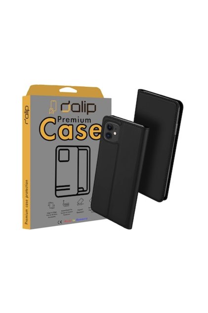 Husă tip flip pentru Samsung Galaxy S24, Business Book Cover Dalip, HQ TPU, Negru