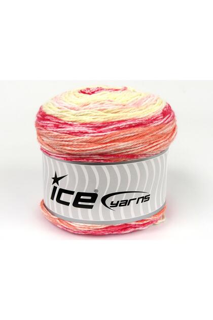 Lot of 3 X 100Gr Skeins Ice Yarns Cakes Cotton Royal (100% Cotton) Yarn White Light Yellow Light Pin