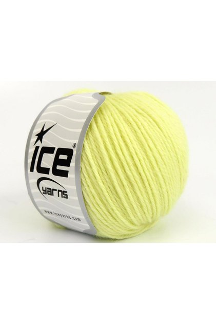 4X50Gr. Baby Alpaca Bebe Alpaca Light Yellow Luxury, Alpaca, Merino, Winter