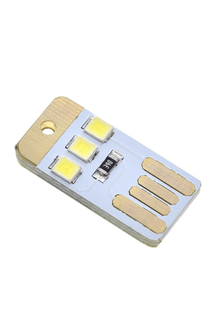 Modul lampa mini pe usb, alb