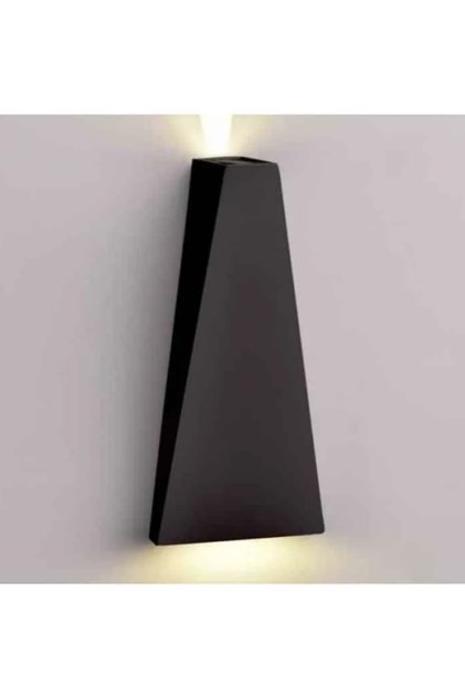 Εσωτερική/εξωτερική εφαρμογή LED, ανθεκτική στη σκόνη/υγρασία, IP65, Nomad, 2x3W, Μαύρη
