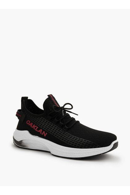 Logo Detail Lace-Up Sports Shoes