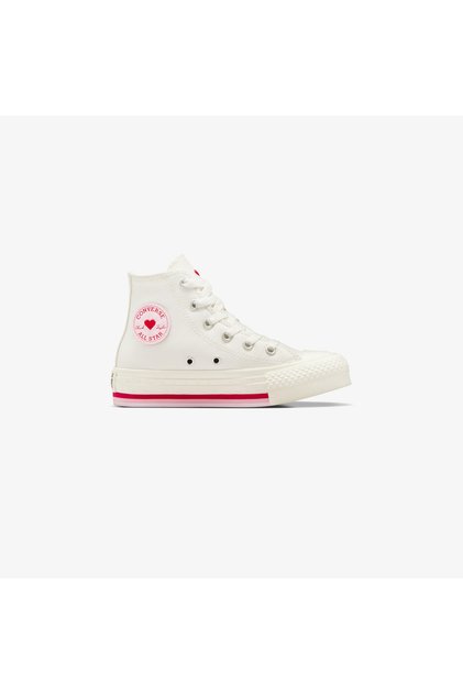 Chuck Taylor All Star Eva Lift Kids White Platform Sneaker