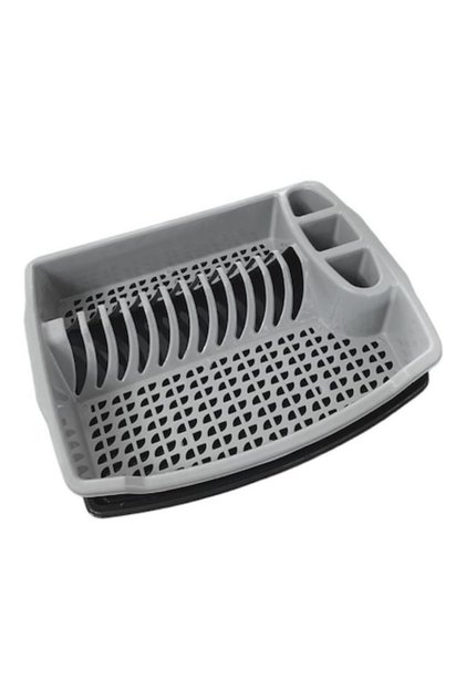 Model cu suport de vase, MDSALE@, 43x35x8 cm, cu tavă, gri
