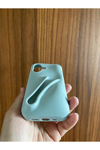pink and green phone case FLAUNT SQUARE Emerald Green iPhone Case