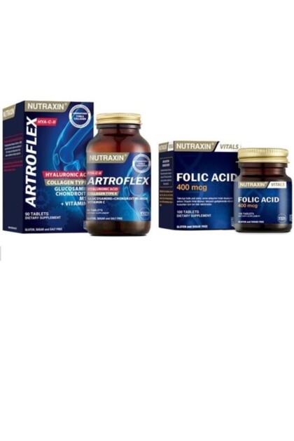 Folik Asit 400 Mcg + Tip 2 Ve Hyaluronik Asit Içeren Artoflex Hya C Iı