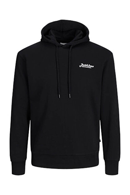 Jack & Jones Jjbeau Siyah Erkek Sweatshirt 12268436 - Fiyatı