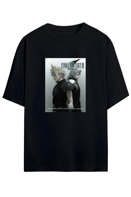 Final Fantasy Unisex Oversized T-Shirt