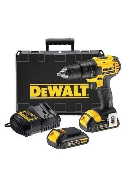 Mașină de găurit și șurubelniță DCD710D2, 10.8V, 2x2.0Ah, 1500 rpm, compactă, cu baterie