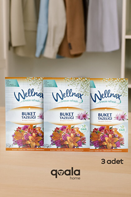 Wellnax breeze refresh ( 3 ADET ) - BUKET TAZELİĞİ - Askılı Dolap