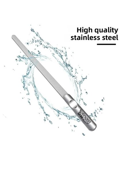 Stainless Steel Nail File, Professional Manicure-Pedicure File