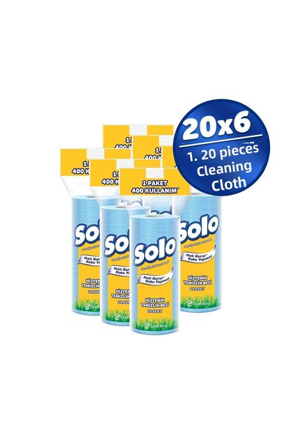 Set of 6 Hygienic Cleaning Cloths