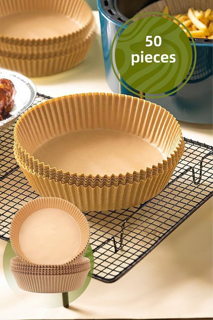 50-Pack Air Fryer Baking Paper Mold Mit1170