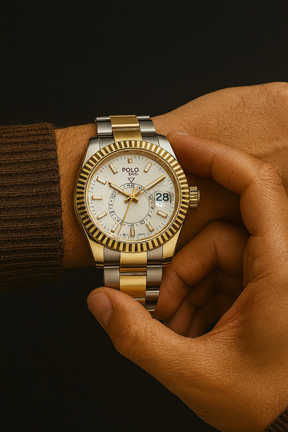 G-Sport POLO Rolex Model Çelik Kordon Erkek Kol Saati - Fiyatı