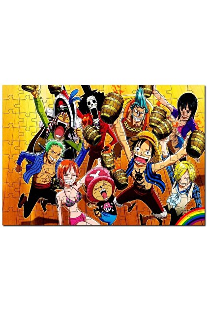 Cakapuzzle One Piece Takım Görseli 1000 Parça Puzzle Yapboz Mdf