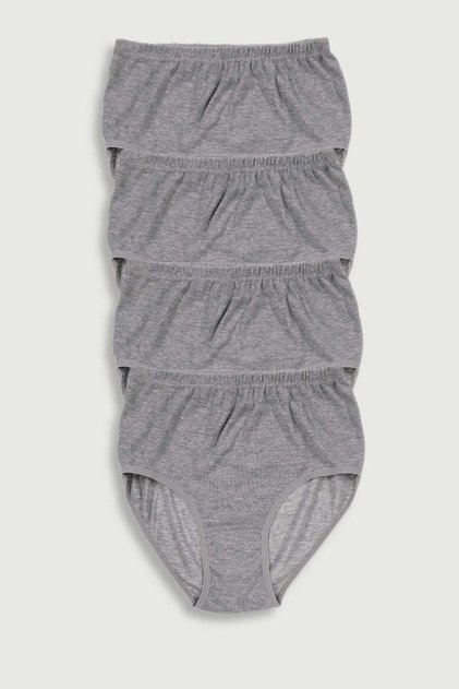 Pack of 4 Large Size Ribbed Women's Bato