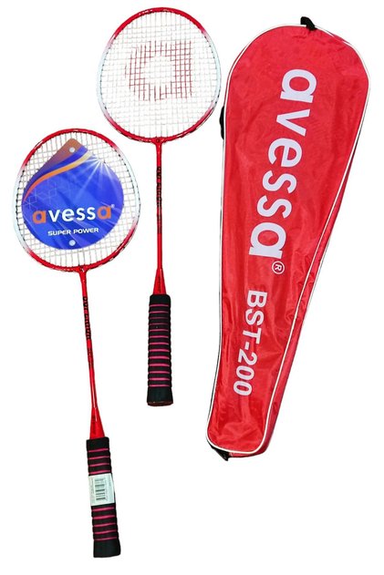 Bst-200k Badmington Raket Set Kırmızı