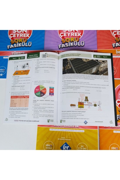 KR Akademi Yayınları LGS Poster Notlar Soru Fasikülleri İlk Çeyrek