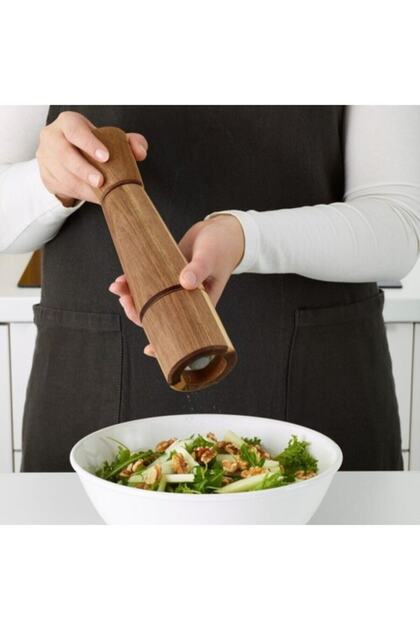 Wooden 27 cm Salt - Spice Grinder - Ceramic Grinding Mechanism