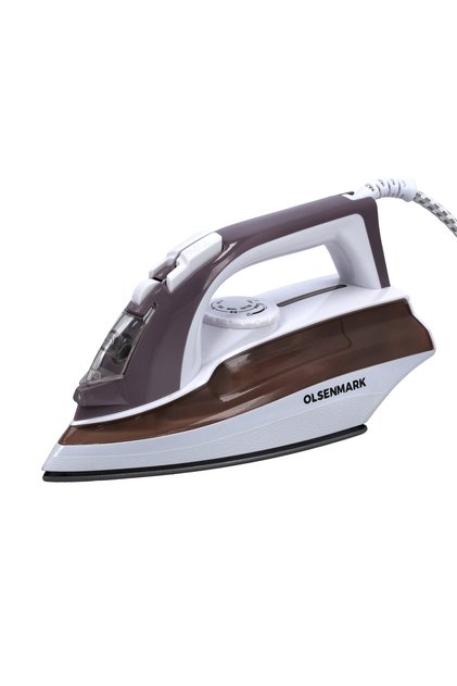 1600w Steam Iron | Non-stick Soleplate, Vertical Steam, Water Spray, 100ml Tank, Lightweight