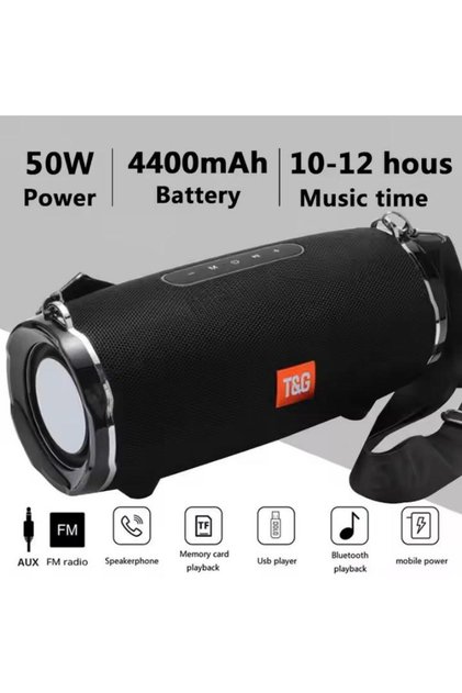 Splashproof Portable Bluetooth Speaker Black Computer Subwoofer USB Small Speaker