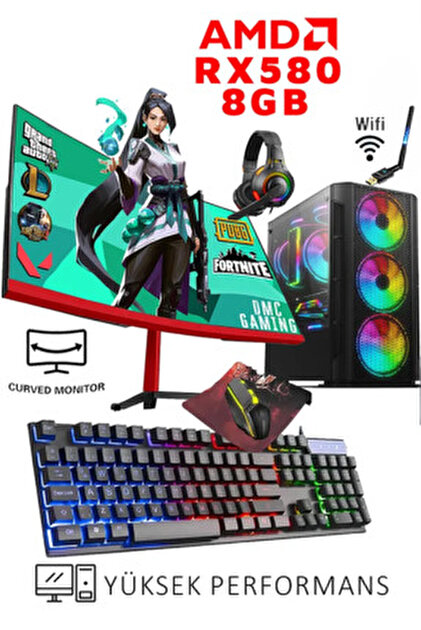 AMD Ryzen 5 3600 + MSI RX 580 8gb セット Zeiron Tsx50 Ryzen 5 3600 16GB 1TB SSD RX580 8GB Hazır Sistem