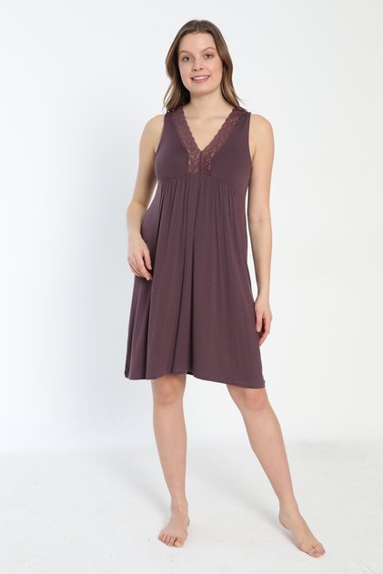 Lace-Detail Women's Nightgown 10644