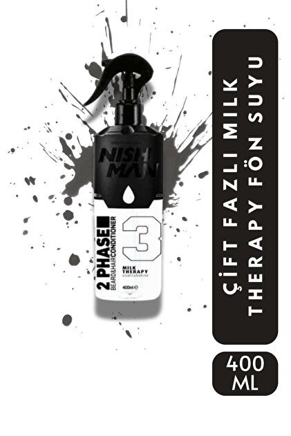 NISHMAN Çift Fazlı Milk Therapy Fön Suyu 400 ML - Fiyatı, Yorumları