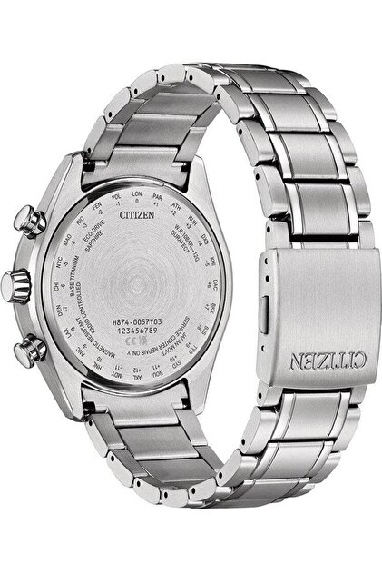 リオネルなっし Citizen BY1018-80X Eco-Drive Titanyum Radyo Kontrollü Erkek Kol