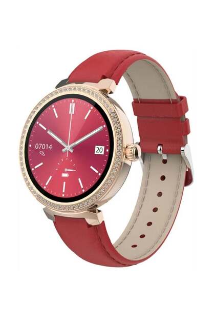Belle Lady Smart Watch Rose Gold Dial