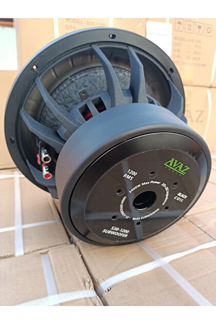 avaz 30 cm 1200 Rms 2400 W Bas Subwoofer S30-1200 - Fiyatı, Yorumları