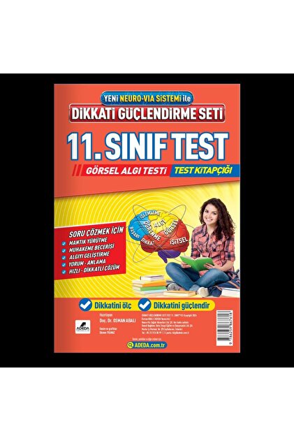 Adeda Yayınları Dikkati Güçlendirme Seti 15 Yaş 9. Sınıf Test