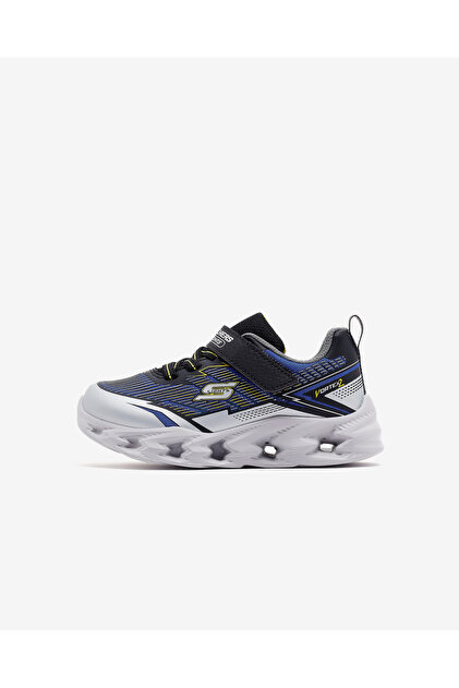 Skechers VORTEX 2.0 Küçük Erkek Çocuk Gri Işıklı Spor Ayakkabı