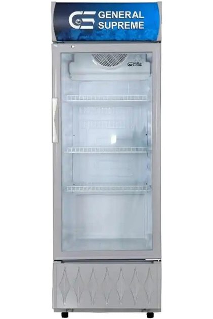 ثلاجة عرض ذات باب واحد (195 لترًا)، لون أبيض GS195X