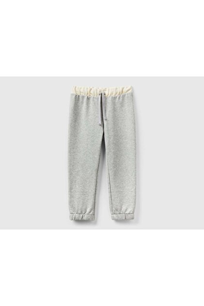 Kids' Athletic Pants with High Waist Drawstring