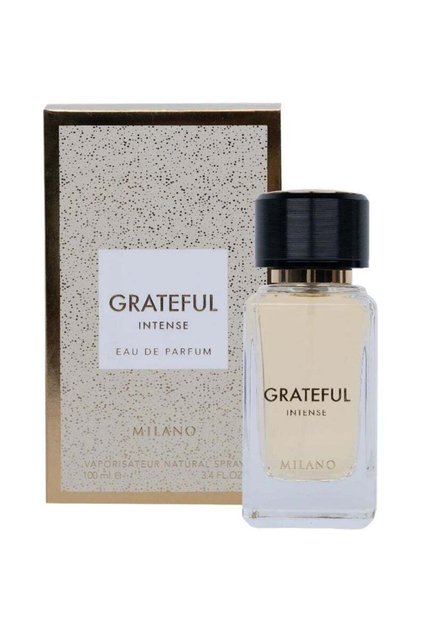 Grateful Intense Eau de Parfum - 100مل | عطر فاخر للجنسين مع نفحات الكمثرى والبرغموت والورد والمسك