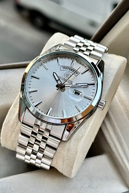 Homies Erkek Kol Saati Paslanmaz Çelik Rolex Jubile Kordon Orjinal