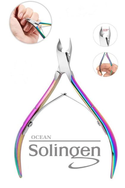 Ocean Solingen Rainbow Et Pensi Manikür Pedikür Tırnak Makası Solingen Profesyonel